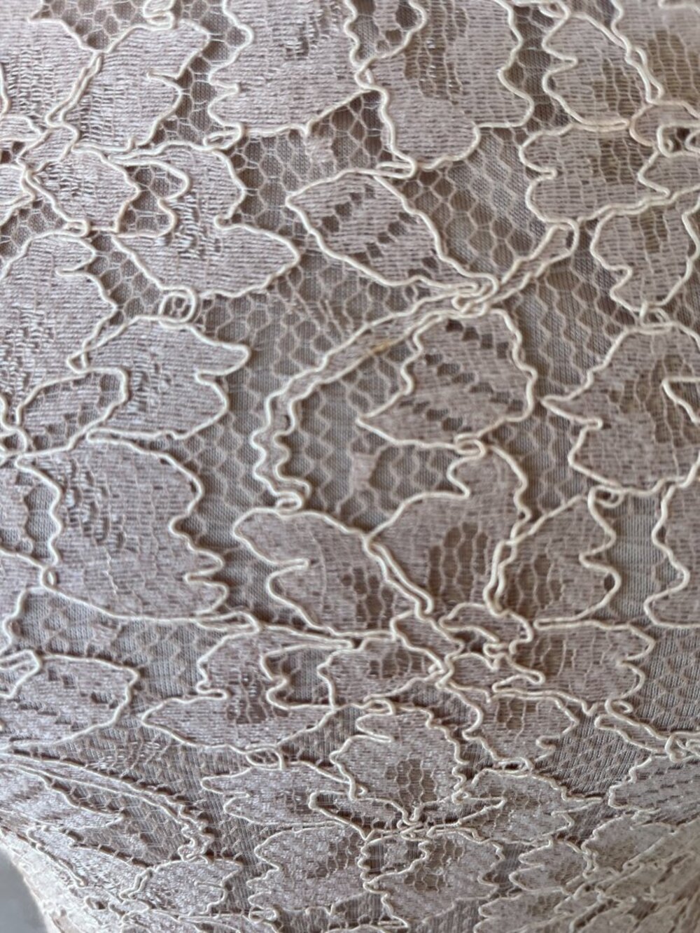 Light Cream Dress - Picture 6 of 7